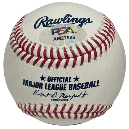 Brady House Washington Nationals Signed Official MLB Baseball PSA
