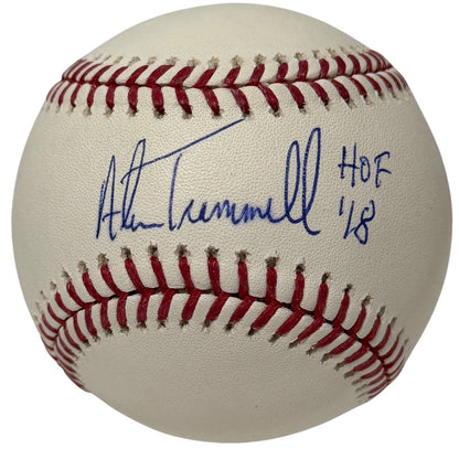 Alan Trammell Signed Detroit Tigers Official MLB Baseball (HOF 18) JSA