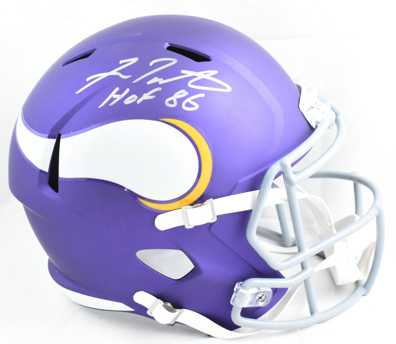 Fran Tarkenton Autographed Minnesota Vikings Full Size Helmet