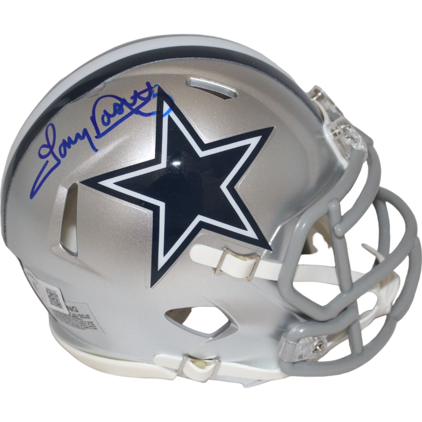 Tony Dorsett Dallas Cowboys Signed Riddell Speed Mini Helmet (Beckett)