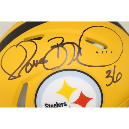 Jerome Bettis Pittsburgh Steelers Signed 2025 Alternate Mini Helmet