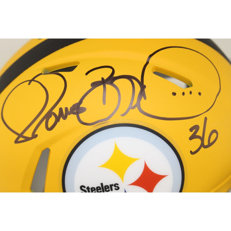 Jerome Bettis Pittsburgh Steelers Signed 2025 Alternate Mini Helmet