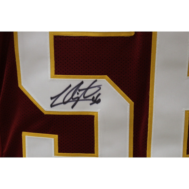 Lavar Arrington Autographed Pro Style Football Jersey (JSA)