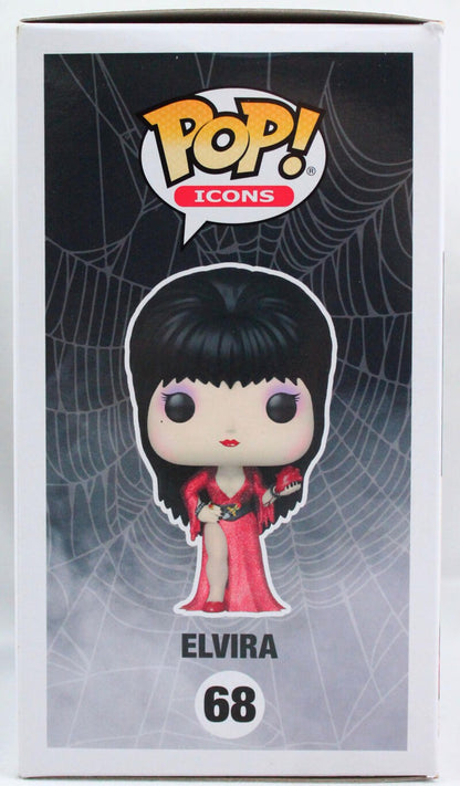 Cassandra Peterson Signed Elvira Funko Pop Figurine #68