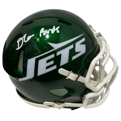 D'Angelo Ponds Signed New York Jets Speed Mini Helmet