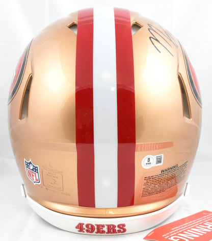 Mykel Williams Signed San Francisco 49ers Full Size Speed Authentic Helmet