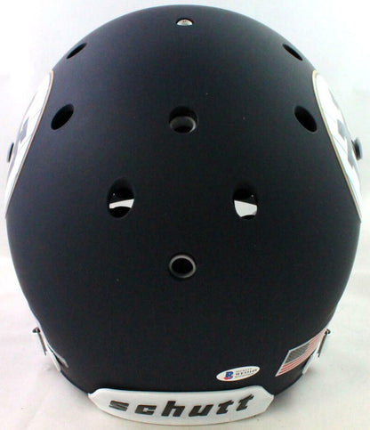 Ian Book Autographed Notre Dame Navy Full Size Authentic Helmet