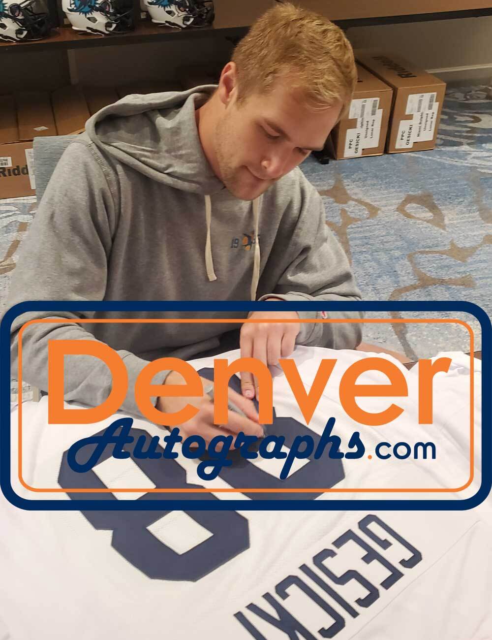 Mike Gesicki Autographed Penn State Style Custom Jersey