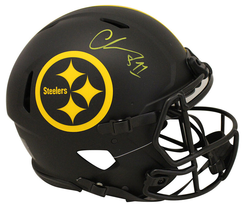 Chase Claypool Pittsburgh Steelers Signed Authentic Eclipse Helmet