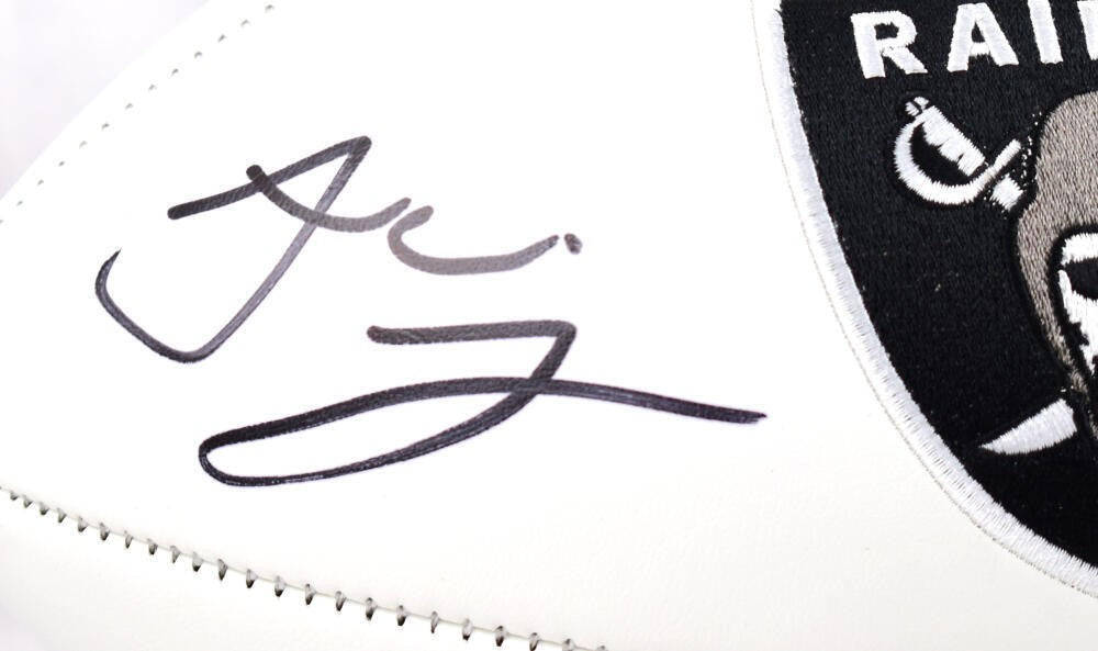 Jakobi Meyers Autographed Las Vegas Raiders Logo Football