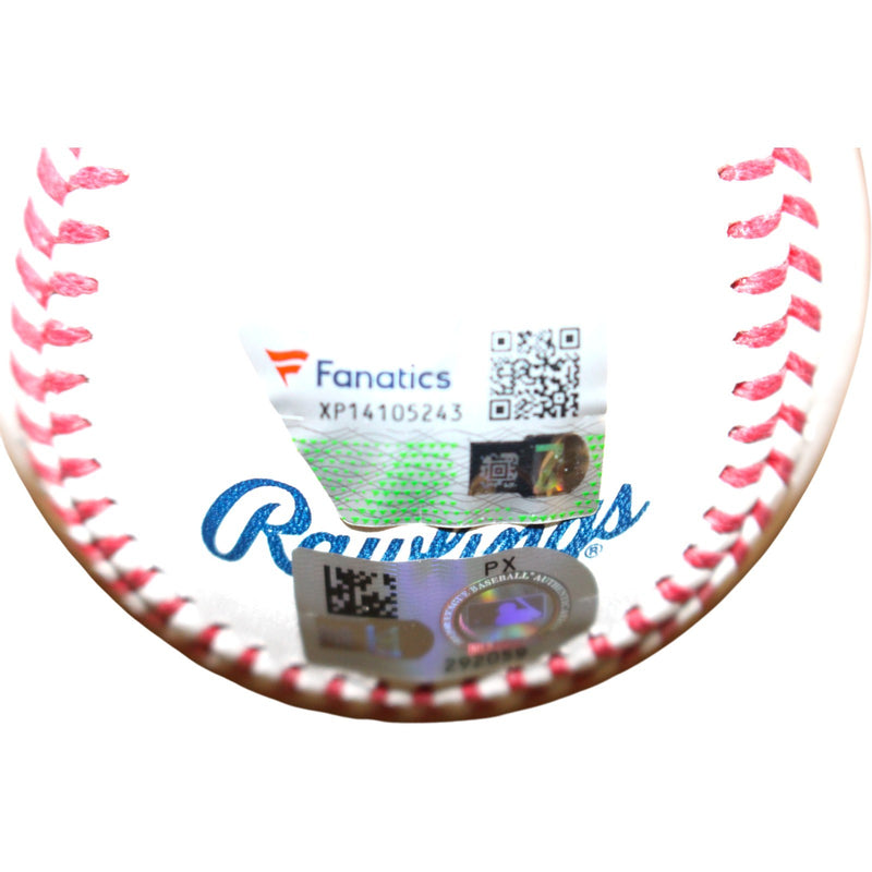 Mookie Betts Autographed Los Angeles Dodgers 2024 World Series OML Baseball