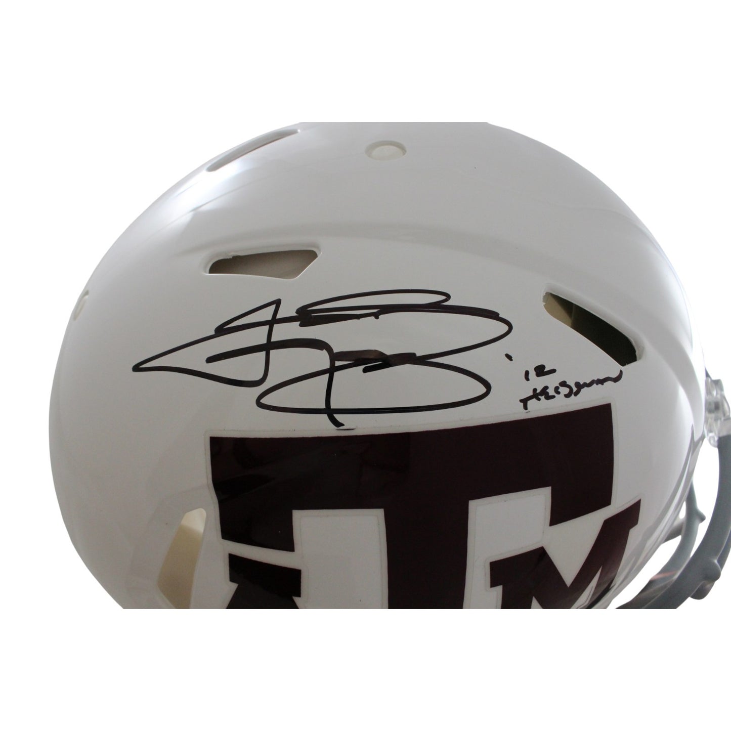 Johnny Manziel Autographed Texas A&M Aggies Full Size Authentic Helmet