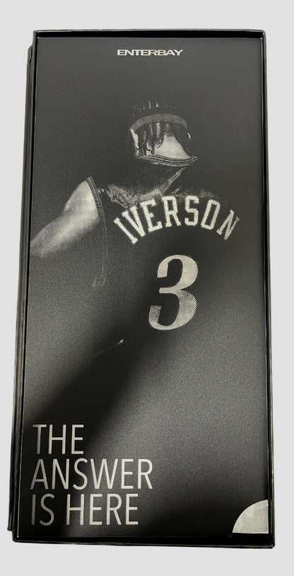 Allen Iverson Signed Philadelphia 76ers Enterbay 1/6 Scale Figurine #/30