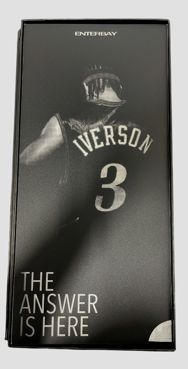 Allen Iverson Signed Philadelphia 76ers Enterbay 1/6 Scale Figurine #/30