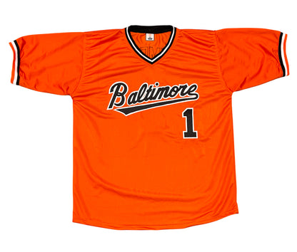 Al Bumbry Signed Baltimore Orioles Custom Jersey ('73 AL ROY) - Beckett