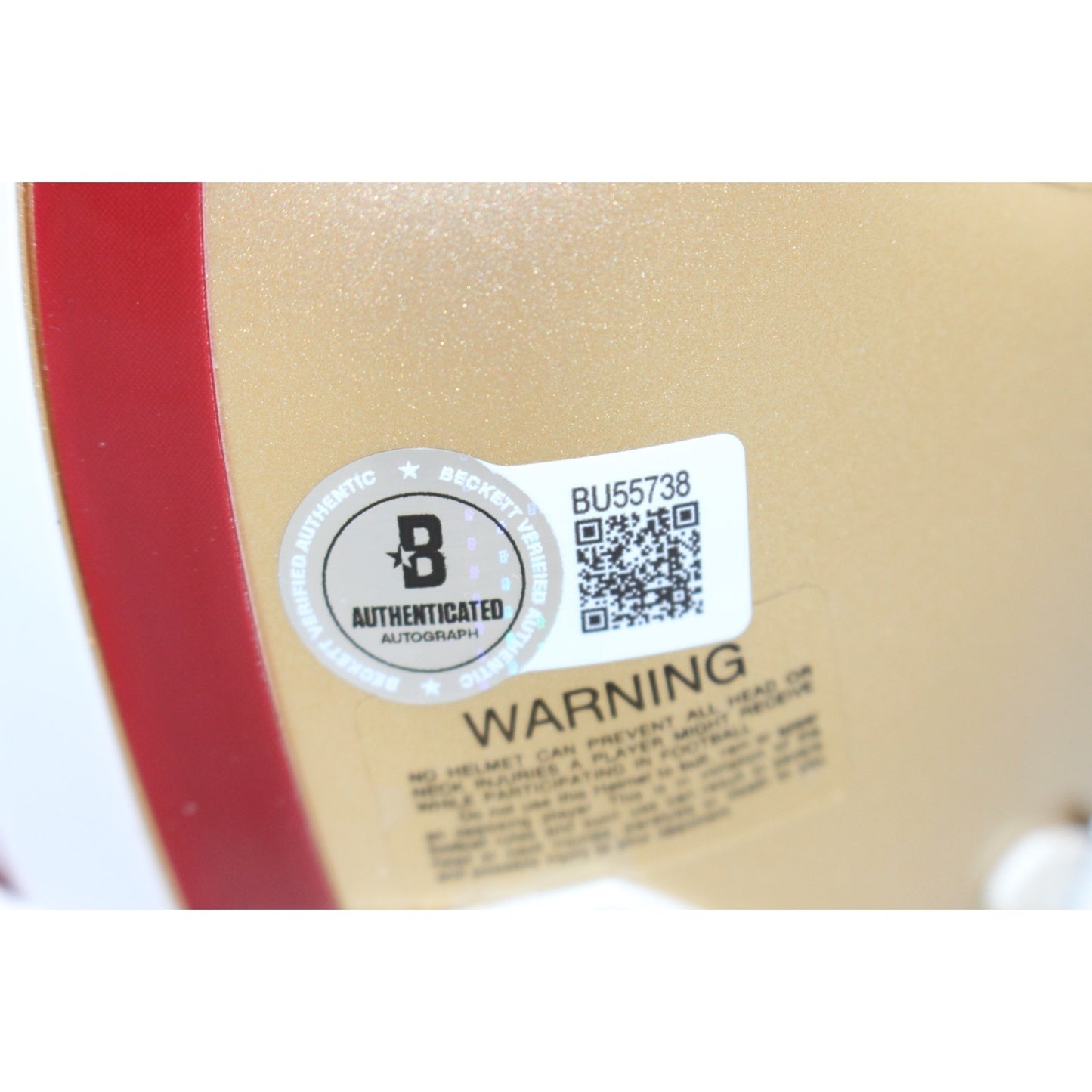 Joe Montana San Francisco 49ers Autographed VSR4 Mini Helmet