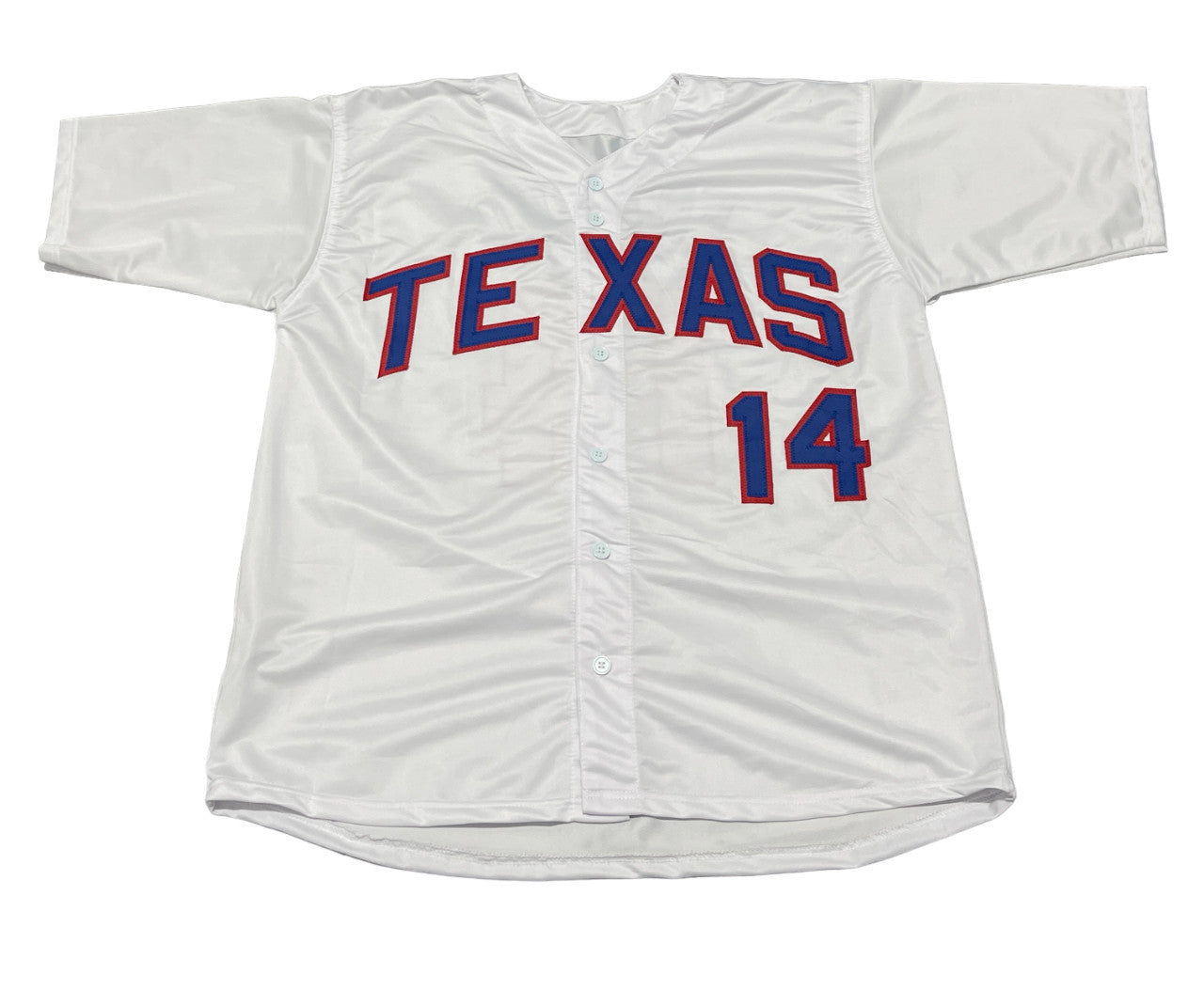 Julio Franco Signed Texas Rangers Custom Baseball Jersey - Beckett COA