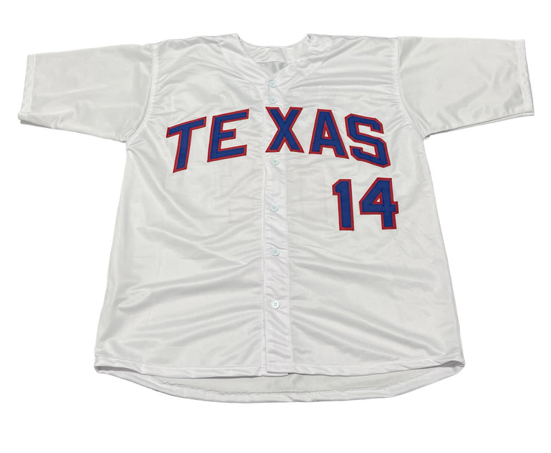 Julio Franco Signed Texas Rangers Custom Baseball Jersey - Beckett COA