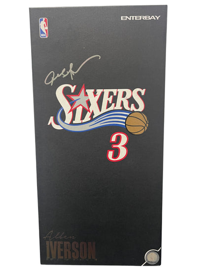 Allen Iverson Signed Philadelphia 76ers Enterbay 1/6 Scale Figurine #/30 UDA