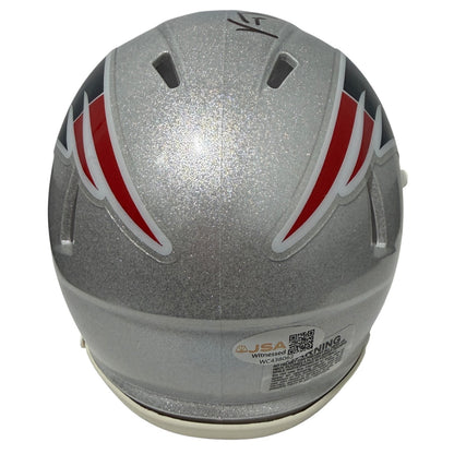 Vince Wilfork New England Patriots Signed Speed Mini Helmet JSA
