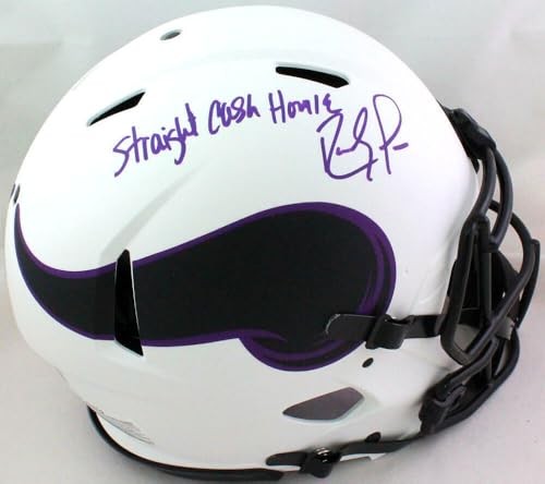 Randy Moss Signed Minnesota Vikings Lunar Eclipse Authentic Full Size Helmet