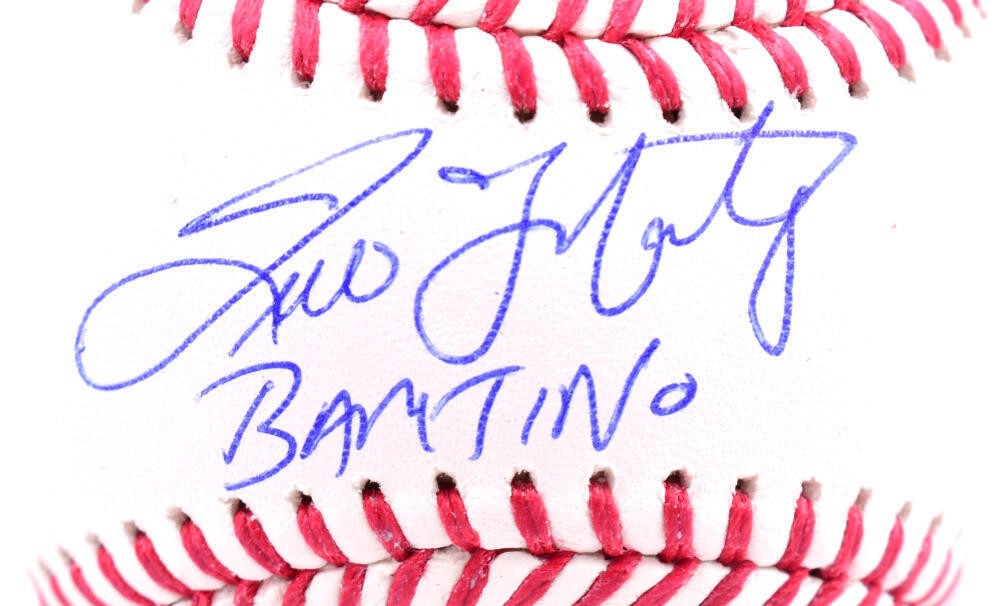 Tino Martinez Autographed Official MLB Baseball - Inscribed "Bam-Tino"