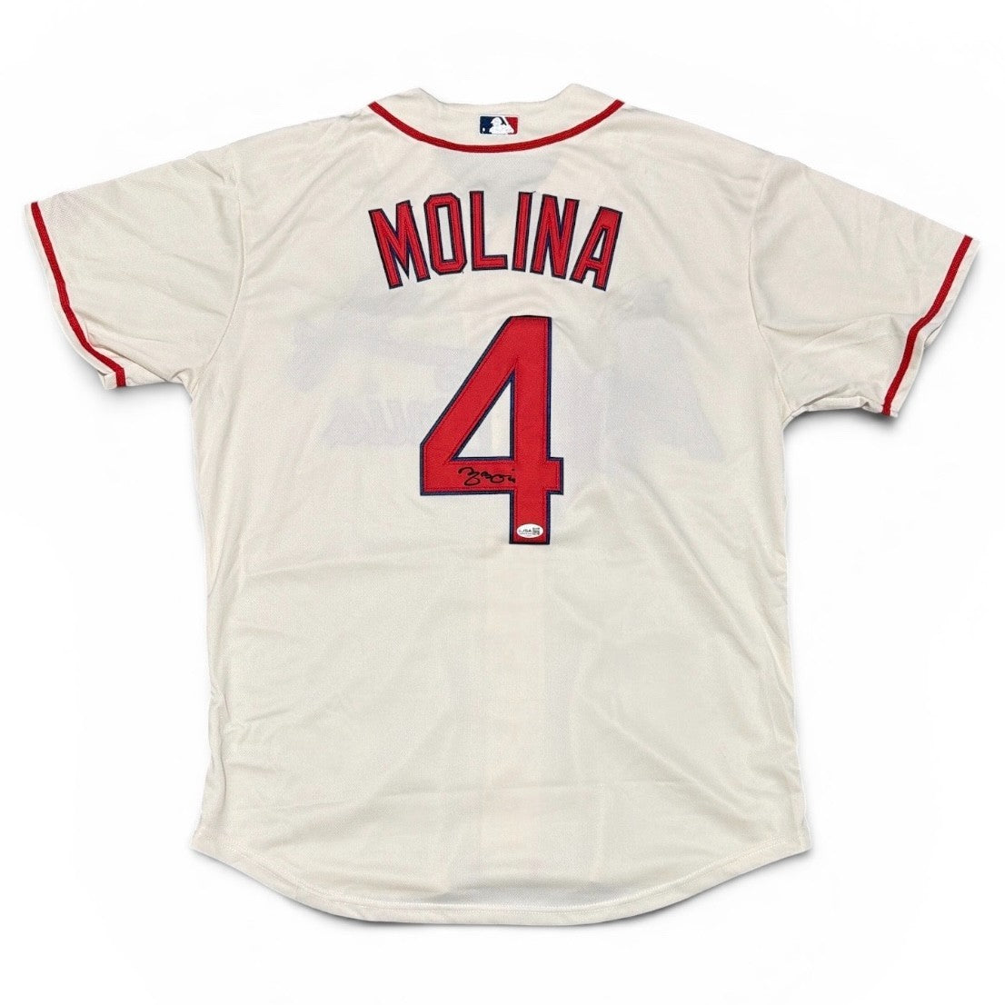 Yadier Molina Autographed St. Louis Cardinals Custom Jersey