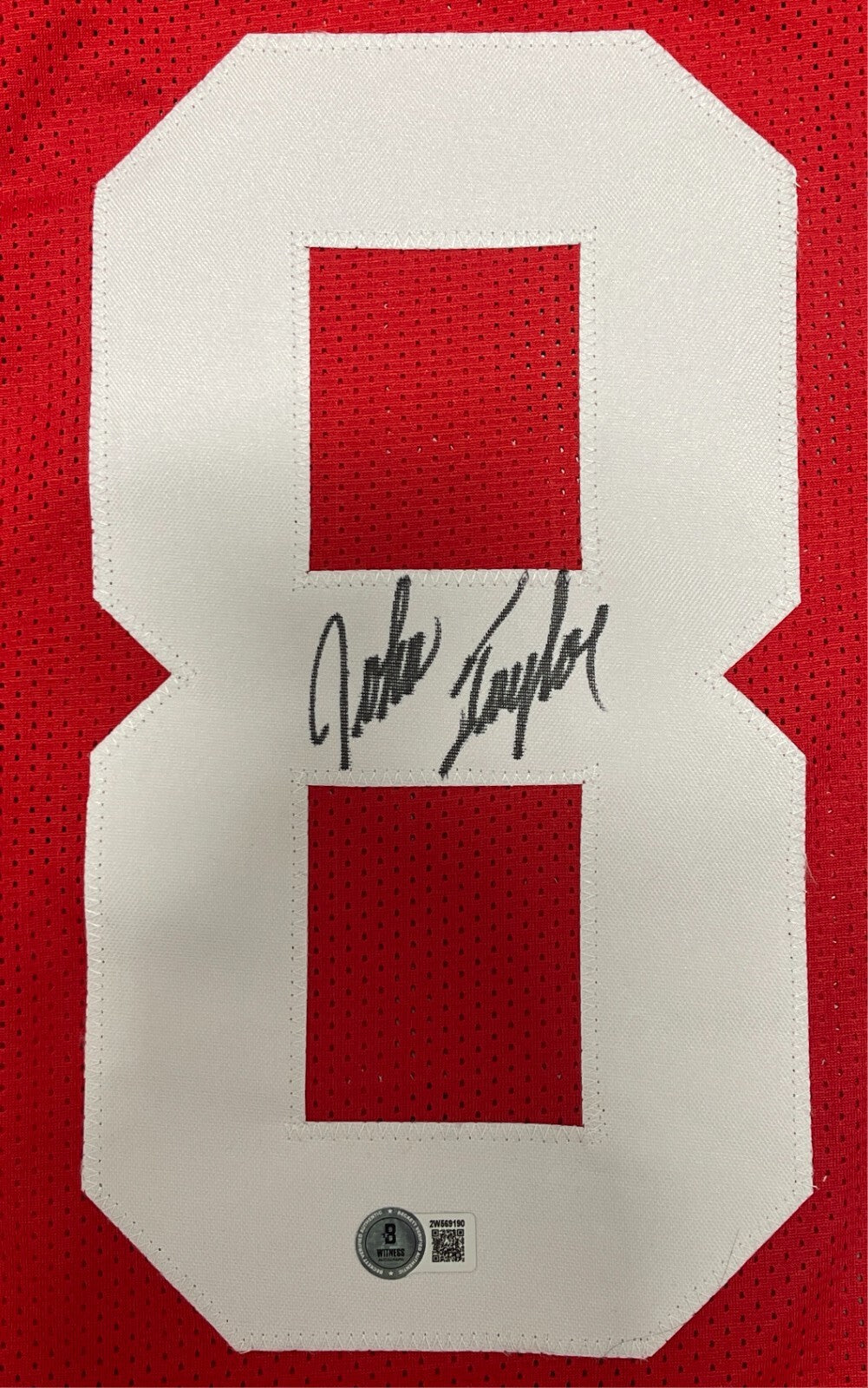 John Taylor Signed San Francisco 49ers Custom Jersey