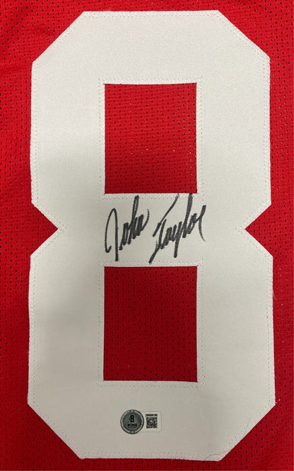 John Taylor Signed San Francisco 49ers Custom Jersey