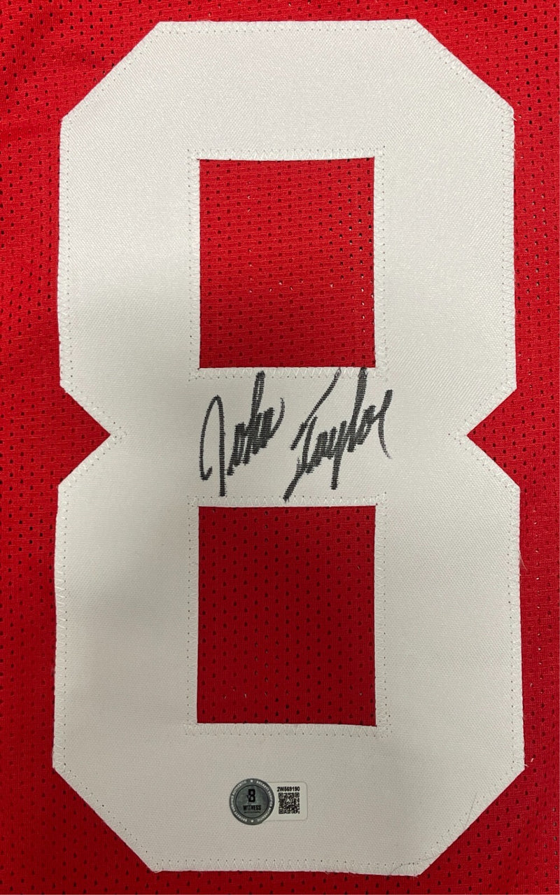 John Taylor Signed San Francisco 49ers Custom Jersey