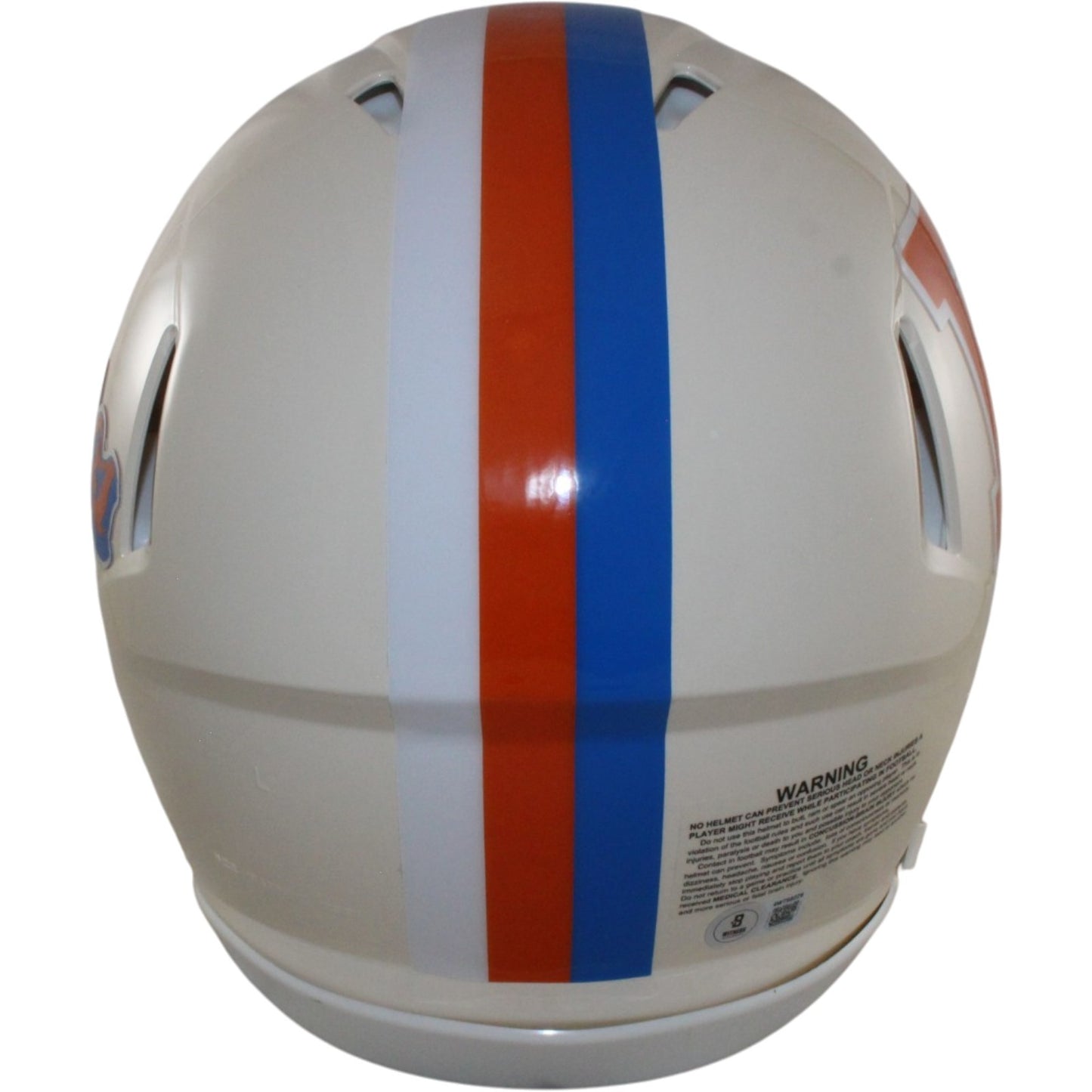 Bo Nix Autographed Denver Broncos Authentic Retro Helmet