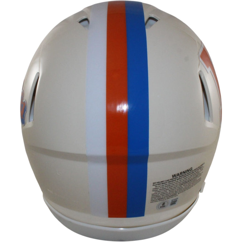 Bo Nix Autographed Denver Broncos Authentic Retro Helmet