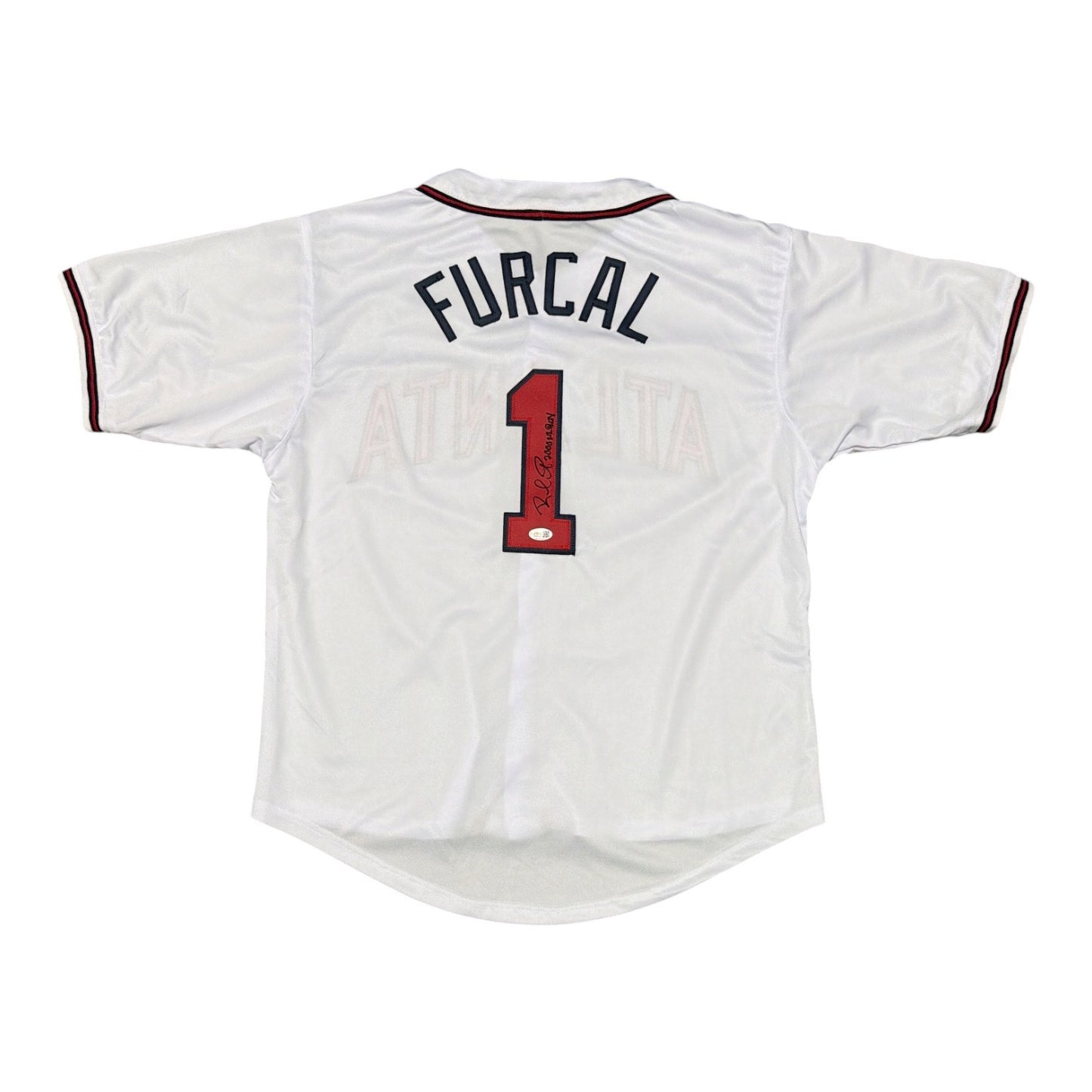 Rafael Furcal Signed Atlanta Braves Custom Jersey - 2000 NL ROY