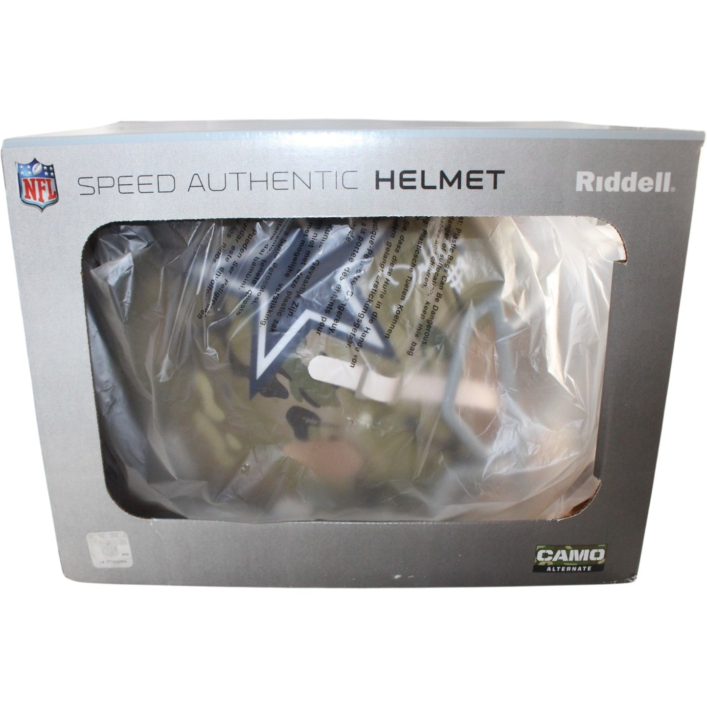 DeMarcus Ware Signed Dallas Cowboys Full Size Authentic Camo Helmet