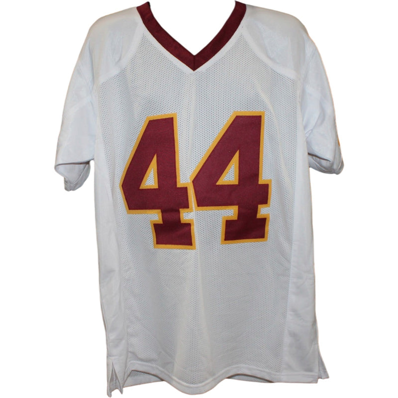John Riggins Autographed White Pro Style Jersey