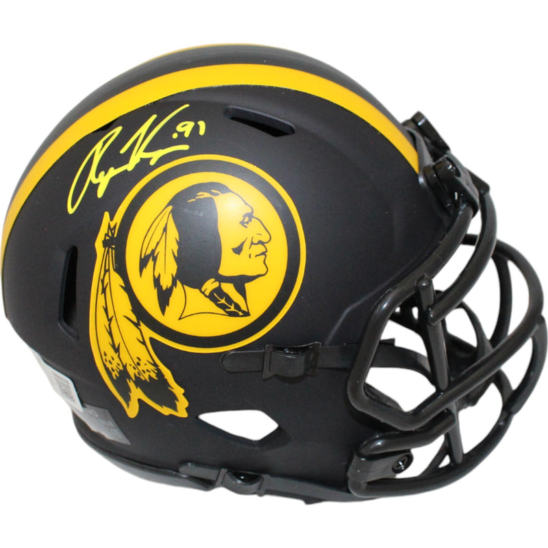 auntie sweat autographed redskins football helmet Beautiful 1987 Washington SB Champs Team Signed Super Bowl He Showpieces Sports This Alabama Crimson Tide mini helmet has been personally hand Washington Redskins Memorabilia Tagged
