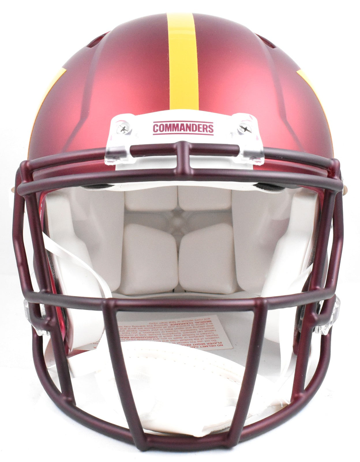 Frankie Luvu Autographed Washington Commanders Full Size Authentic Helmet