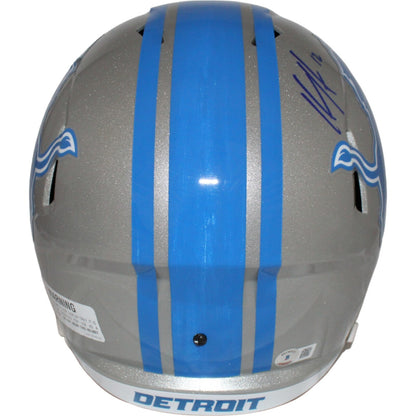 Hendon Hooker Autographed Detroit Lions Full Size Replica Helmet