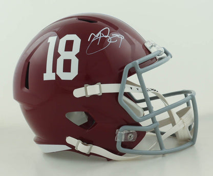 Minkah Fitzpatrick Signed Alabama Crimson Tide Full Size Replica Helmet