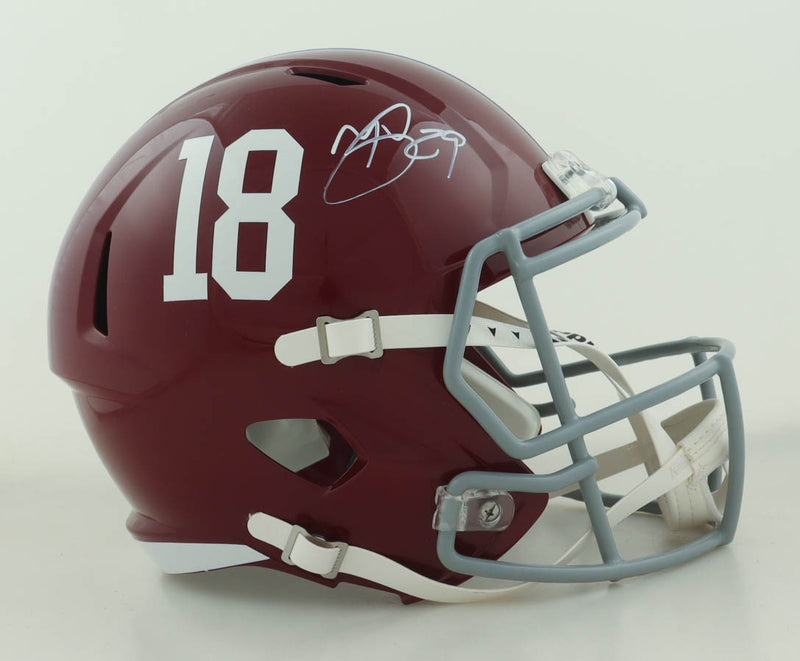 Minkah Fitzpatrick Signed Alabama Crimson Tide Full Size Replica Helmet