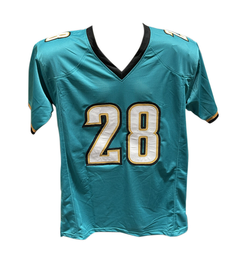 Fred Taylor Signed Jacksonville Jaguars Jersey Inscribed Pride of the Jaguars