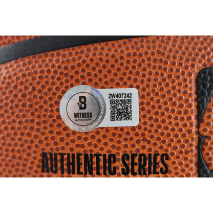 Oscar Robertson Autographed Milwaukee Bucks Wilson I/O Basketball