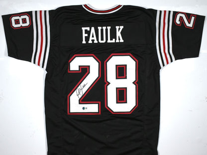 Marshall Faulk Signed San Diego State Aztecs Custom Jersey