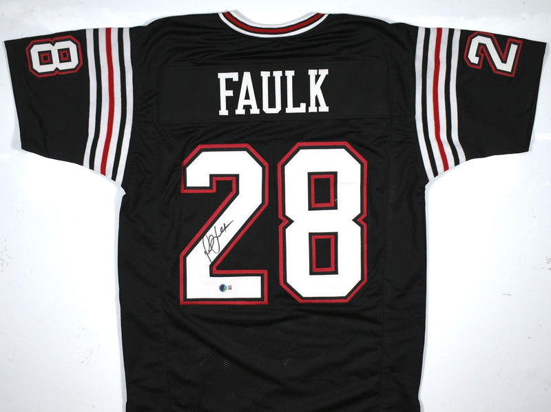 Marshall Faulk Signed San Diego State Aztecs Custom Jersey