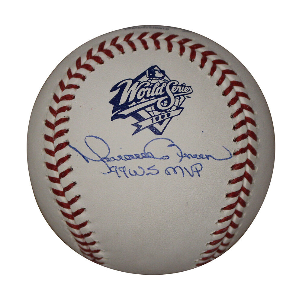 Mariano Rivera Signed New York Yankees 1999 World Series Baseball MVP JSA