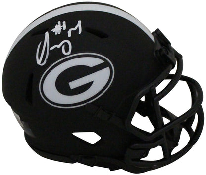 Sony Michel Georgia Bulldogs Autographed Eclipse Mini Helmet BAS