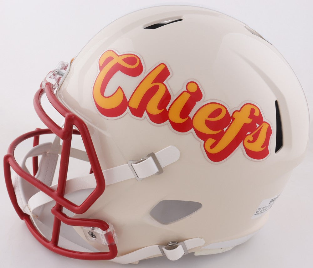 Dwayne Bowe Signed Kansas City Chiefs Retro Full Size Helmet