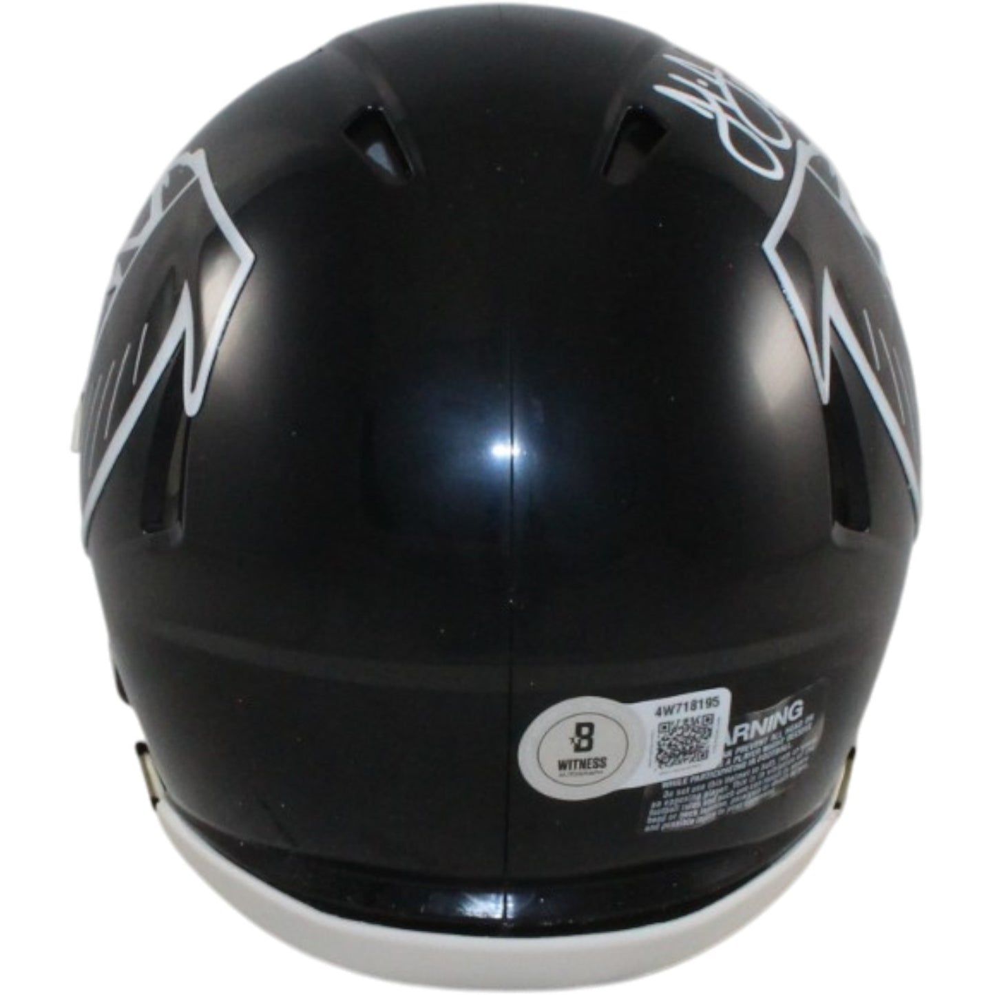 Julio Jones Autographed Atlanta Falcons Throwback Mini Helmet