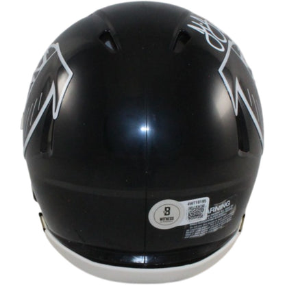 Julio Jones Autographed Atlanta Falcons Throwback Mini Helmet