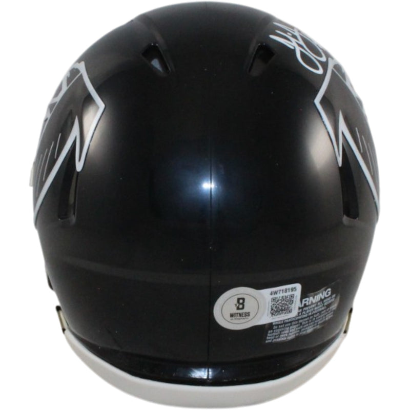 Julio Jones Autographed Atlanta Falcons Throwback Mini Helmet